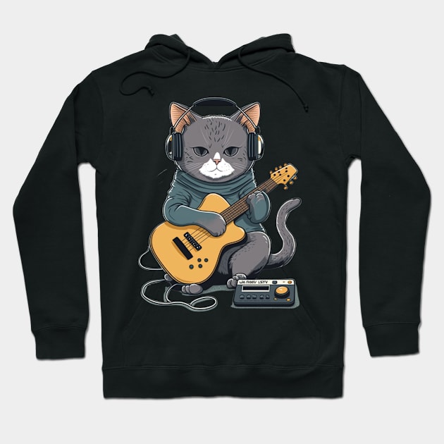 Hip hop cat Hoodie by Mysooni